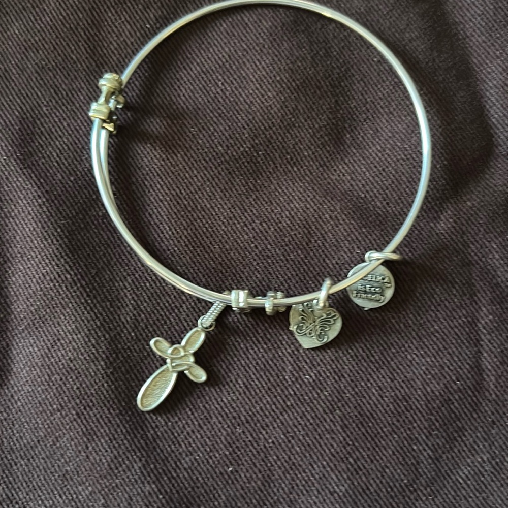 Angelica brand cross bangle bracelet